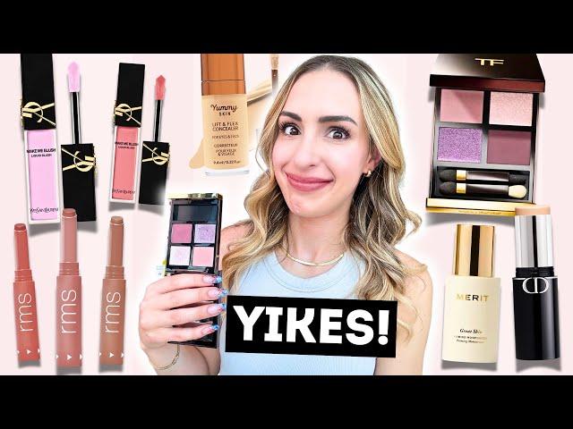 NEW MAKEUP RELEASES! GRWM  What's worth it?? Tom Ford Metallic Mauve, YSL Liquid Blushes, new RMS!