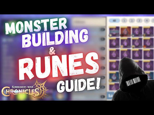 The ULTIMATE RUNE GUIDE! HOW TO BUILD A MONSTER! Summoners War Chronicles