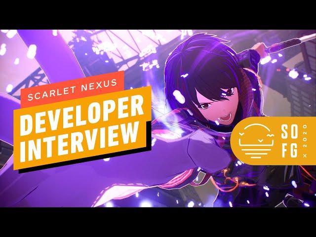 Scarlet Nexus Gameplay Interview | Summer of Gaming 2020