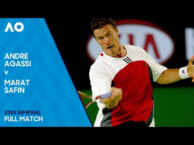 Andre Agassi v Marat Safin Full Match | Australian Open 2004 Semifinal