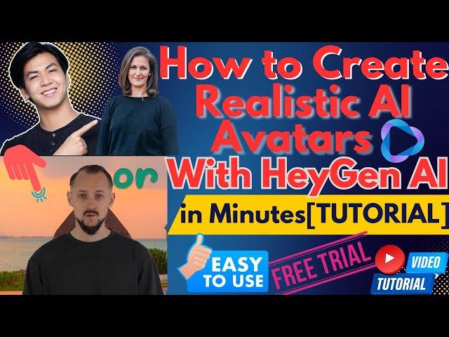 AI Avatars Generator: Heygen AI avatar tutorial