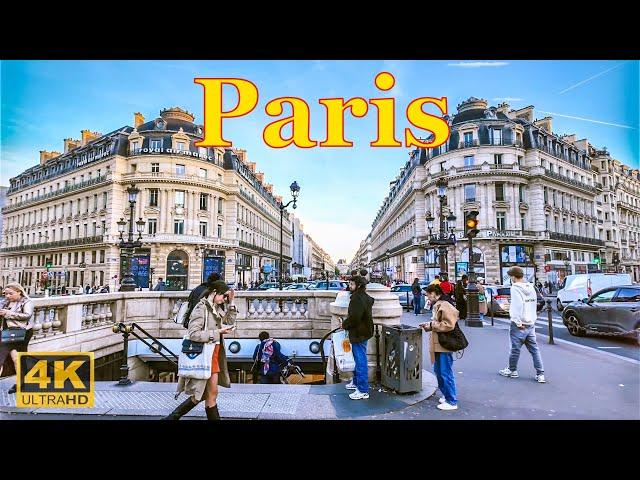 Paris, France  -  Septembre 2024 [ 4K HD]  Paris Walking Tour | Paris 4K| A Walk In Paris