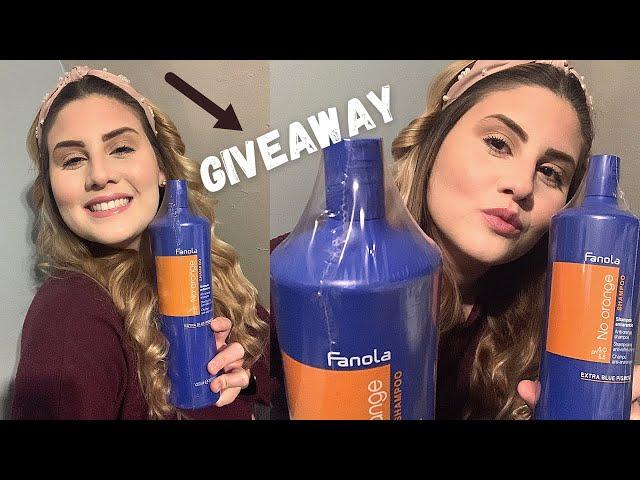 **GIVEAWAY** FANOLA NO ORANGE SHAMPOO AND DISCOUNT CODE!