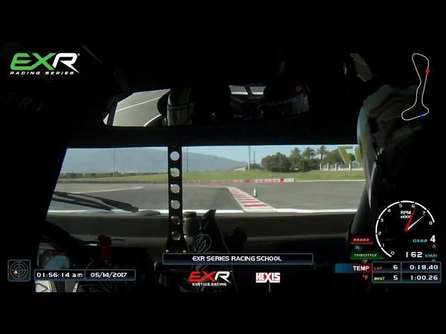 A lap in the EXR LV02 with Exotics Racing