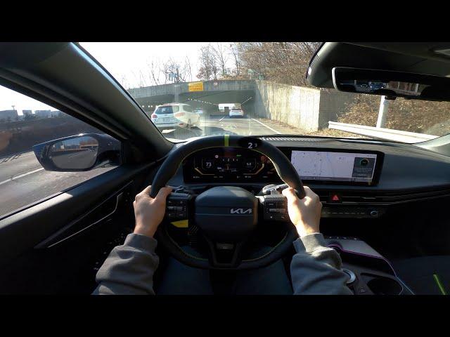 2025 Kia EV6 GT 4WD POV Test Drive & Walkaround