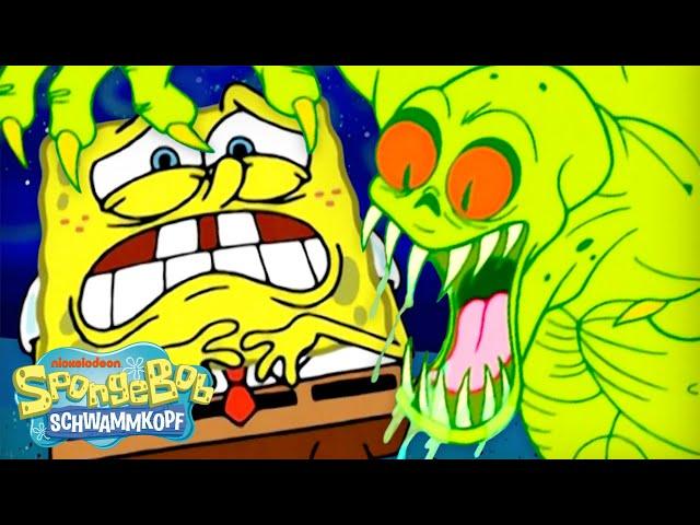 SpongeBobs UNHEIMLICHSTE Momente aller Zeiten!  | 60-Minuten-Compilation | SpongeBob Schwammkopf