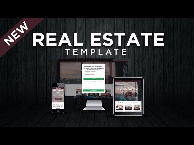 ClickFunnels For Real Estate Agents [NEW FUNNEL TEMPLATE]