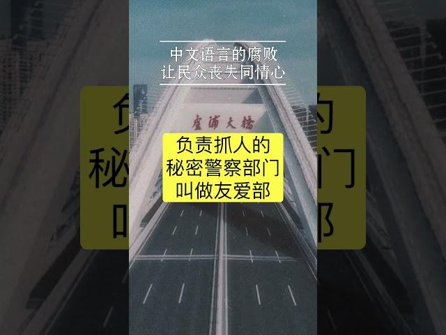 文婷：中文语言的腐败让民众丧失同情心 @wentingting