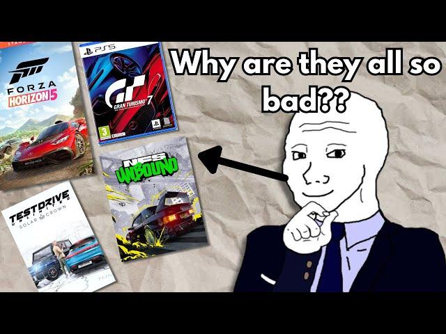 Why Are Modern Racing Games So Bad?