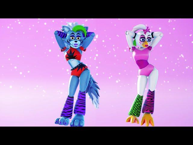 【MMD FNAF】2 Phut Hon (Roxy and Chica)【60fps】