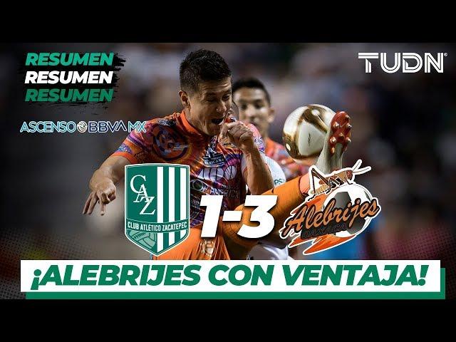 Resumen y goles | Zacatepec 1 - 3 Alebrijes | Ascenso MX - AP 19 Final ida  | TUDN