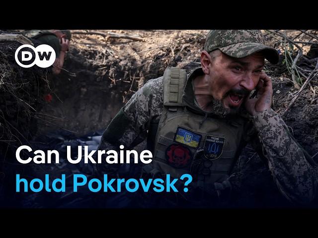 Russia is closing in on the key strategic town of Pokrovsk | DW News