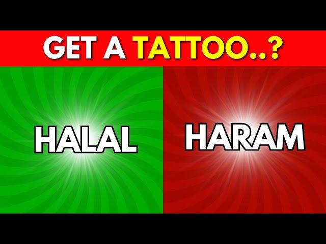 Halal Or Haram Quiz Challenge  | Islam Quiz