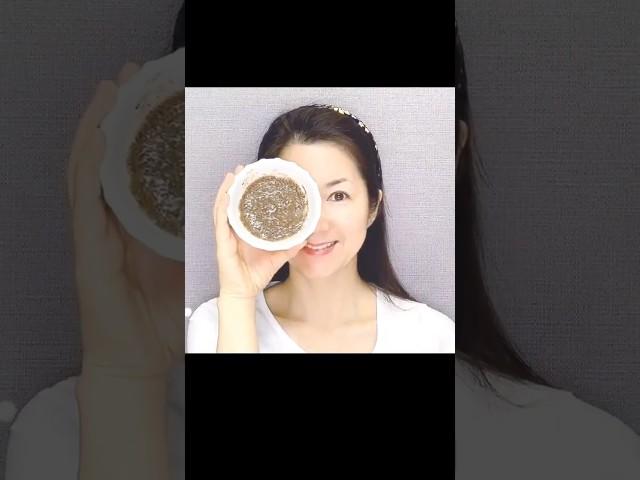 ⭐피부 하얘지는 팩! 기미,검버섯,주근깨, 잡티 지우개팩! #perilla powder & honey Pack#쇼츠#반바지