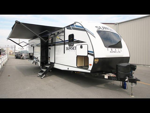 2021 CrossRoads RV Sunset Trail Super Lite 285CK Travel Trailer Walkthrough, Tri State RV, Anna IL