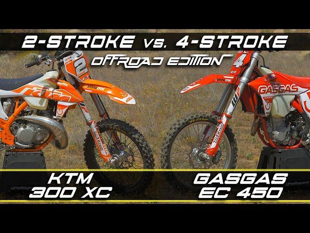 2022 Two-Stroke vs. Four-Stroke: KTM 300 XC vs. GasGas EC 450