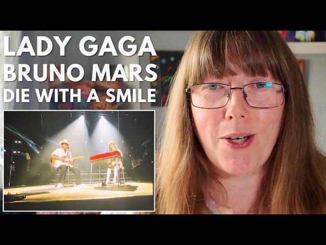 What a vibe! Lady Gaga & Bruno Mars 'Die With A Smile' Vocal Coach Reacts