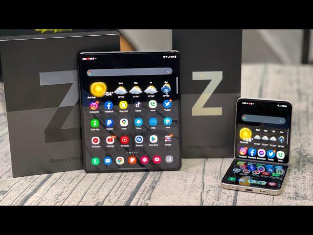 Samsung Galaxy Z Fold 3 / Z Flip 3 - Unboxing and First Impressions