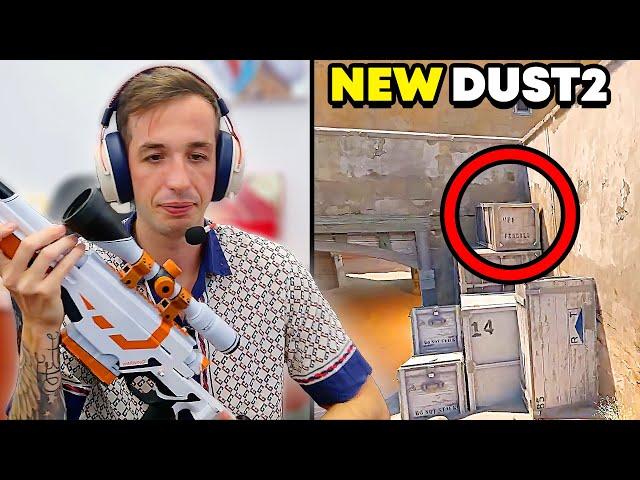 NEW DUST2 IN ACTION!! KENNYS SHOWS HIS REAL "MAGIC STICK" !! CS2 BEST MOMENTS