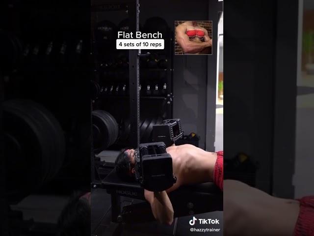 super effective chest workout using only dumbbells with @hazzytrainer