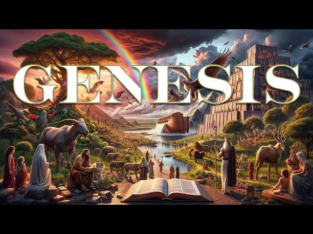  Genesis Chapters 1-14 Visualized | KJV Bible in Epic AI 4K