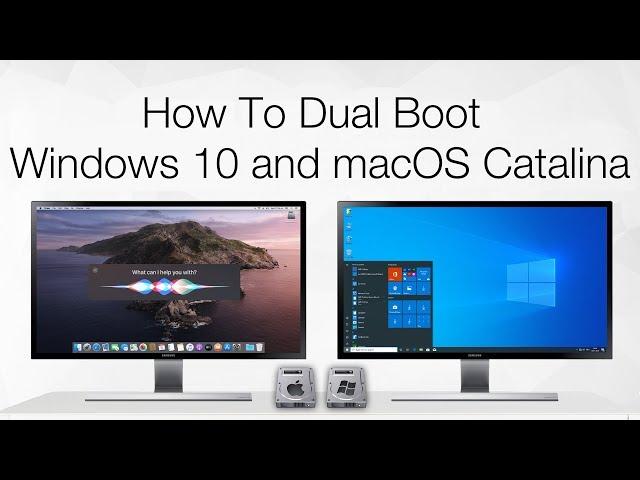 How to Dual Boot Windows 10 and macOS Catalina on PC | Hackintosh | Step By Step Guide