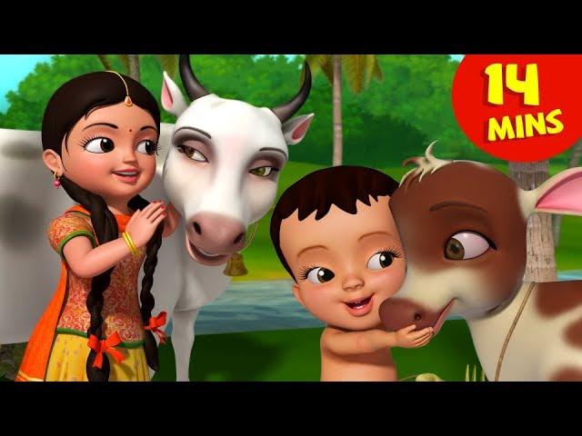 Meri Gaiya Aati Hai | Hindi Rhymes Collection for Children | Infobells