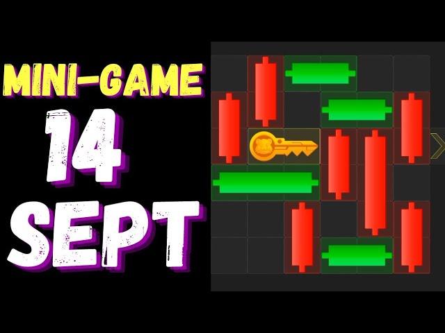 HAMSTER KOMBAT MINI-GAME 14th SEPTEMBER PUZZLE SOLVED