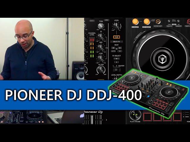 Pioneer DJ DDJ-400 Rekordbox DJ controller review and video