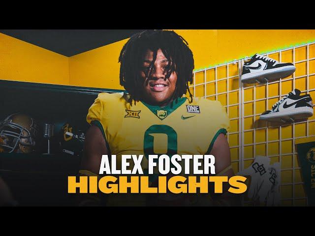 Baylor Football: Alex Foster Highlights (National Signing Day 2024)