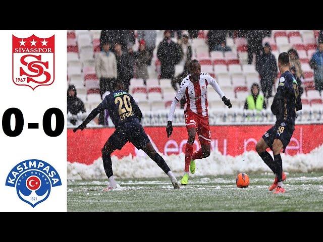 Sivasspor vs Kasımpaşa 0-0 Maç Özeti | Süper Lig 2024/25 Stad Vlogu