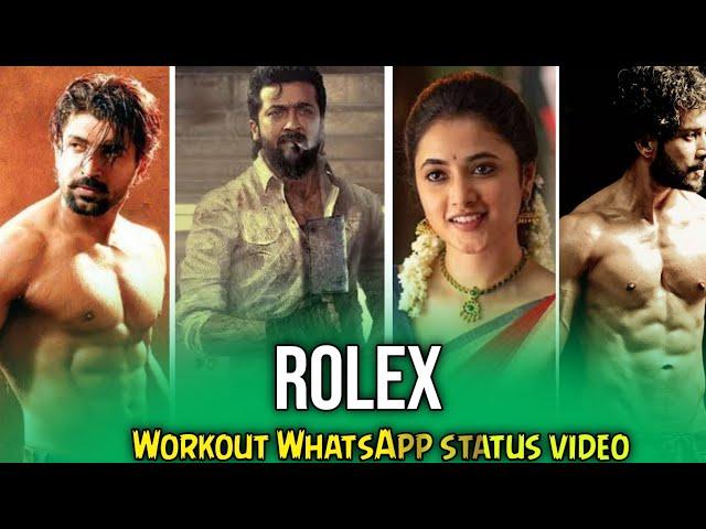 Vikram movie Rolex Bgm workout WhatsApp status video in tamil | Gym motivation WhatsApp Status Video