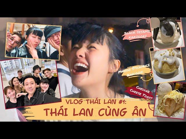 ÂN ĐI THÁI #1 | UYỂN ÂN cùng hội bạn ăn một ngày "mười sáu" cử tại Thái Lan | 2024