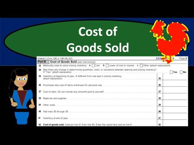 Cost of Goods Sold 630