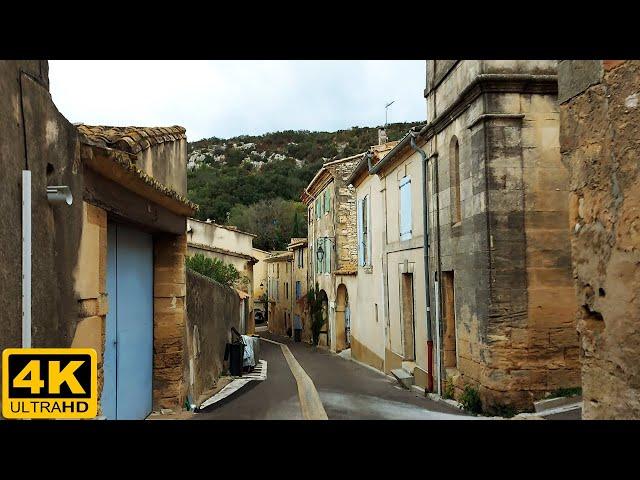 Walking Through the Old Town of Lédenon: a Historical Village in Occitania