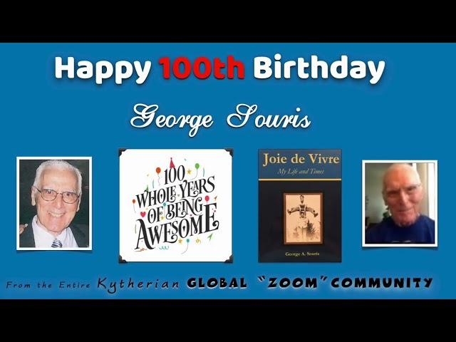 Happy 100th Birthday George Souris