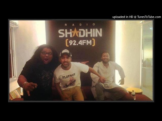 Lincoln, Ershad(Artcell) and Jon( Indalo & Ex Black) on Radio Shadhin