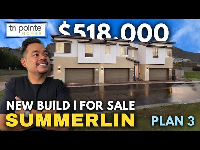 Plan 3 Tour | HUGE Vertex Townhome in Summerlin Las Vegas!