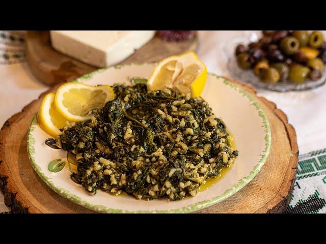 Spanakorizo: Greek Spinach & Rice