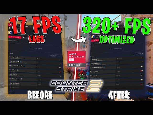 CS2 - BEST AMD Radeon Settings for MAX FPS & VISUALS | Counter-Strike 2