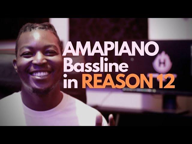 AMAPIANO Log Drum in Reason 12 : How to make amapiano bass line like Kabza & Dj Maphorisa | 2022