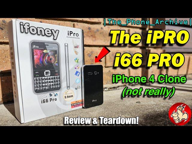 The "iPro i66 Pro" from 2010 is a Clone that's part iPhone, Nokia & Blackberry |THE_PHONE_ARCHIVE|