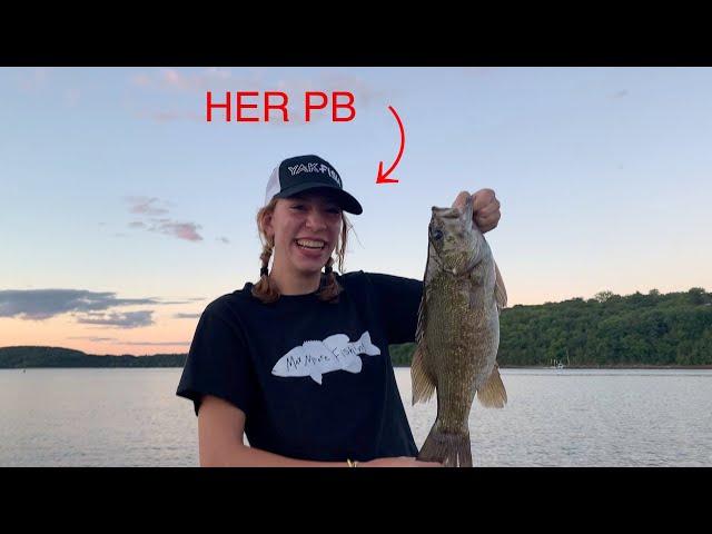 Catching HUGE Shoaling white and smallmouth bass!!!