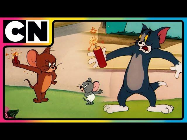 Tom & Jerry | Nibbles’ Diwali Surprise for Tom! | Cartoon for Kids | #diwalispecial | @cnindia