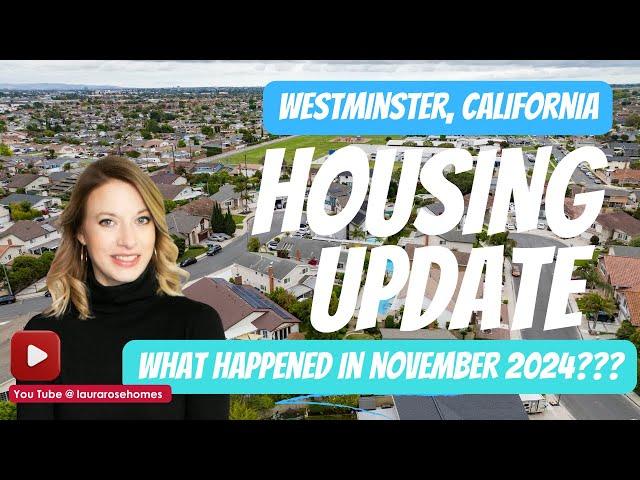 Westminster Housing Market Update November 2024