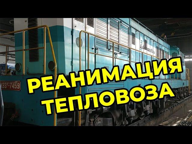 РЕАНИМАЦИЯ ТЕПЛОВОЗА ПОСЛЕ ЗИМОВКИ