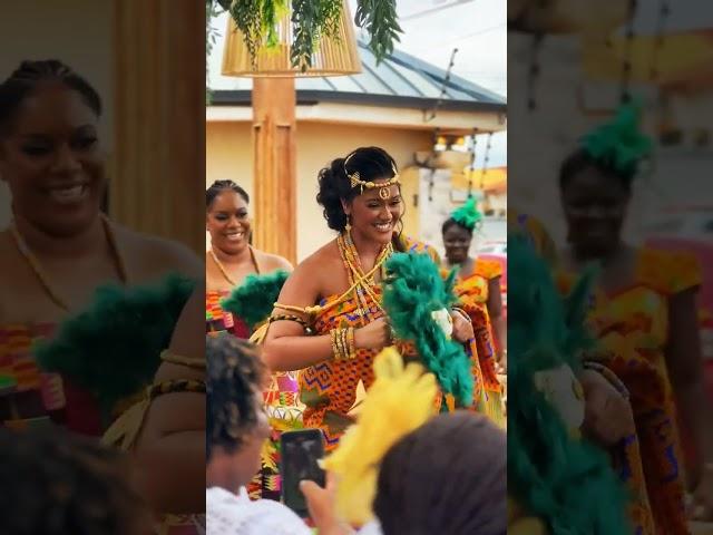 Wow! Traditional Wedding. #shorts #reels #traditional #traditionalwedding #africanwedding #kente