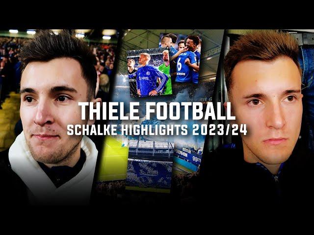 SCHALKE Stadion Vlogs Highlights  Best of THIELE Football 2023/24