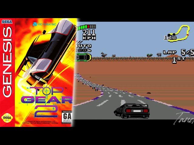 (Genesis / Mega Drive) Top Gear 2 - Longplay