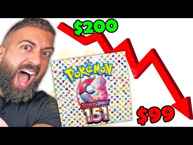 The Great Pokemon 151 Crash Is Here...